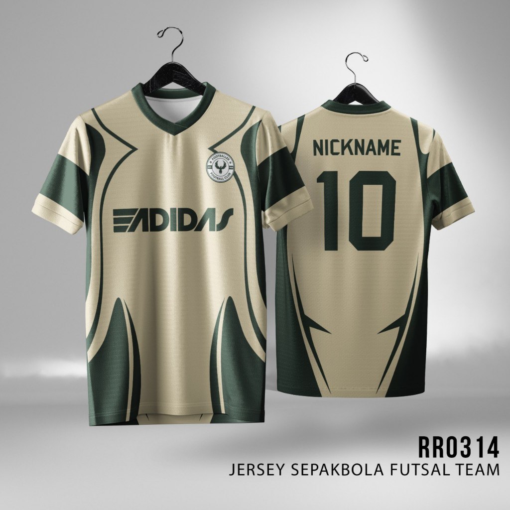 KAOS JERSEY OLAHRAGA SEPAKBOLA FUTSAL TEAM  CUSTOM RR0314-RR0316