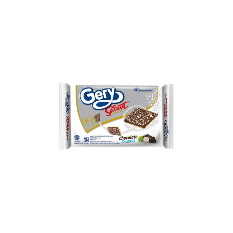 

Gery Saluut Malkist Crackers Cokelat Kelapa 105g