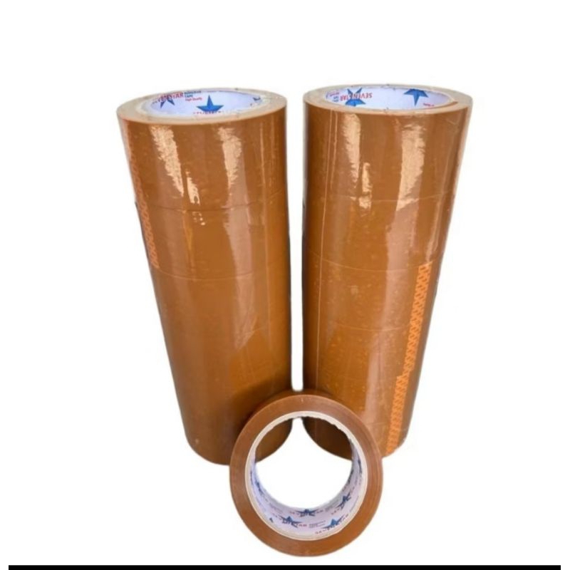 

LAKBAN PACKING/ LAKBAN ISOLASI 100 YARD/ LAKBAN BESAR KUAT EKSTRAK