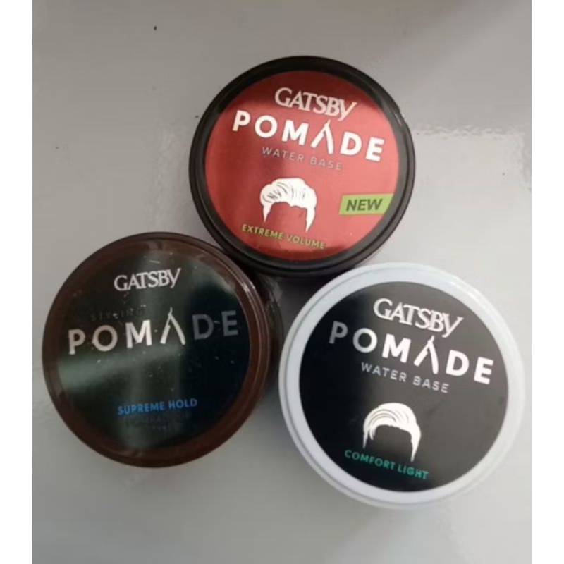 gatsby pomade ukuran kecil 30gram