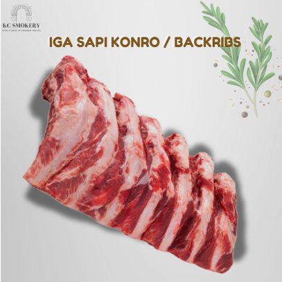 

Iga Sapi Konro I Back Ribs 1Kg