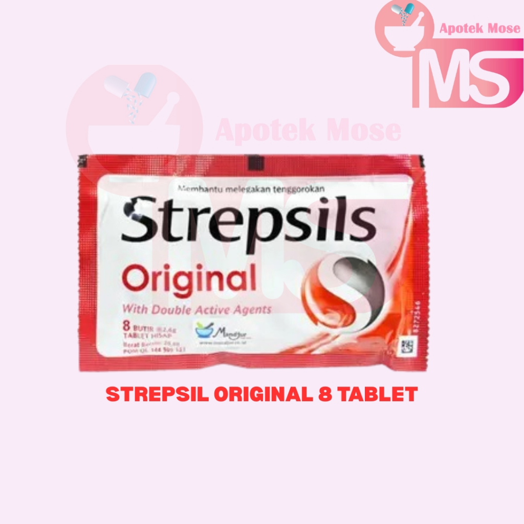 

STREPSIL ORIGINAL 8 TABLET - Mulut-dan-Tenggorokan