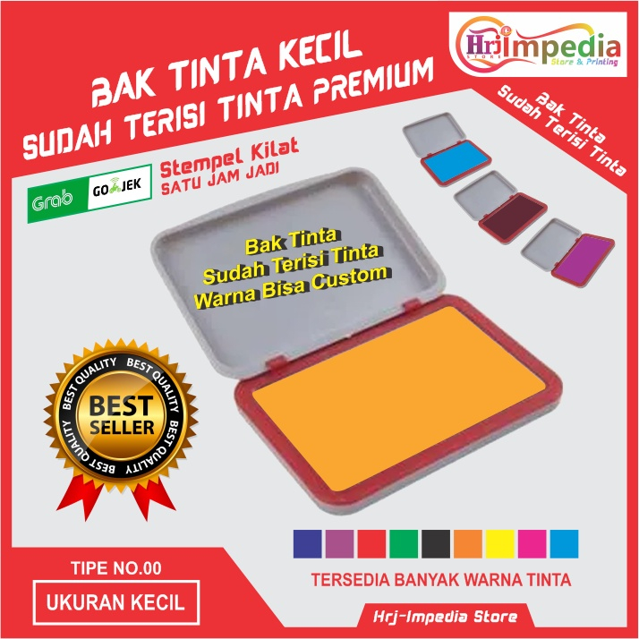 

Bak stempel kayu sudah terisi tinta | Bak Bantalan stempel pad | Bak stempel sudah terisi tinta