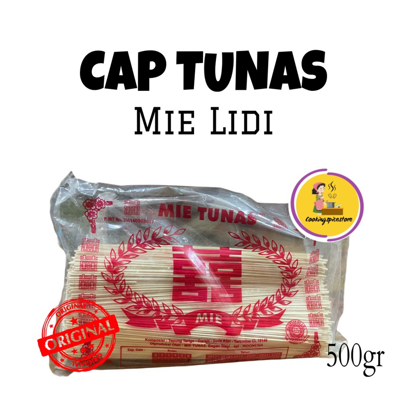 

Mie Lidi cap Tunas / Cap Sanghie / Mi kie 500gr