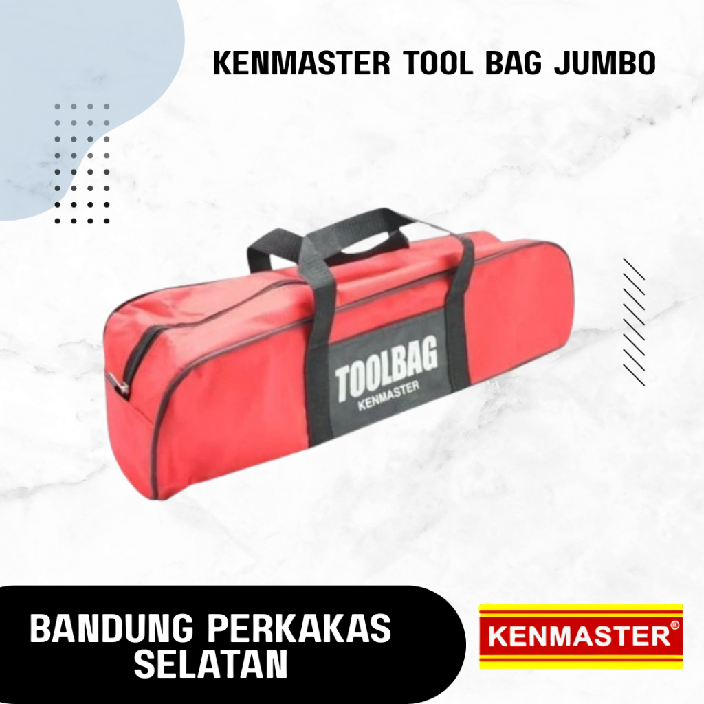 KENMASTER Tool Bag Jumbo - Alat Pertukangan Tas Perkakas Toolkit