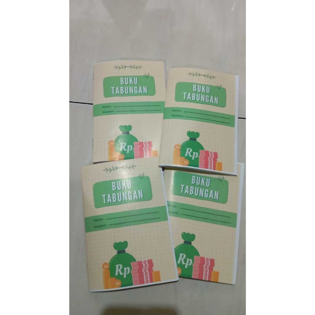 

Buku Tabungan Kecil Unik Karakter isi 10 2025
