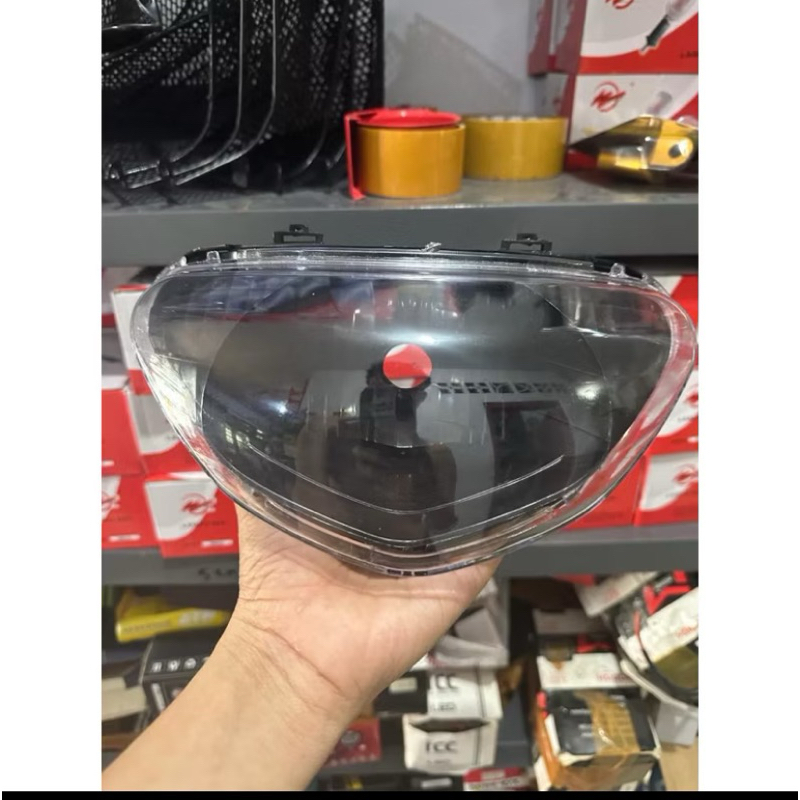 Reflektor Lampu Depan Mio Lama Mio Sporty Modif Smoke Fullset