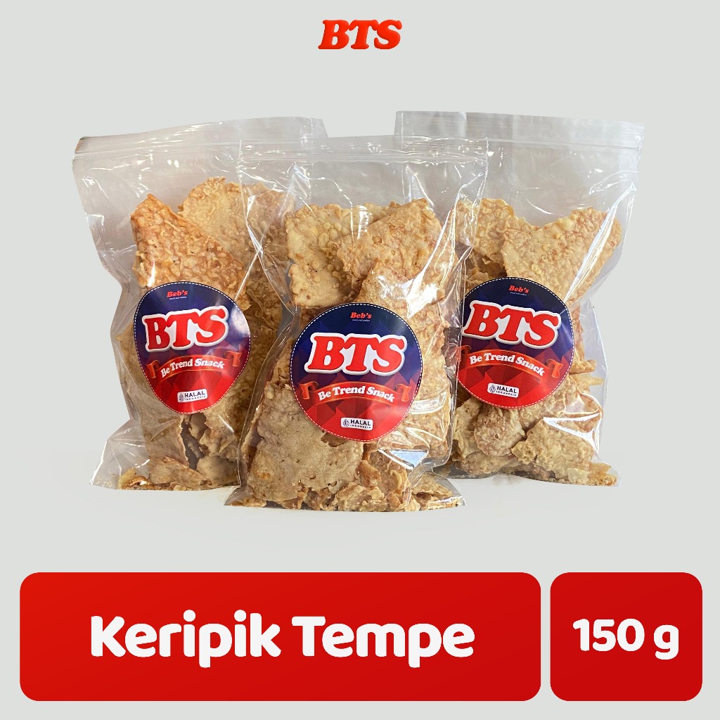 

Keripik Tempe 150g | Snack Keripik Tempe Tepung