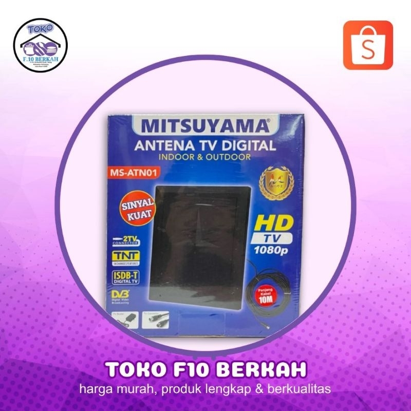Antena digital indoor outdoor super jernih original brand Mitsuyama