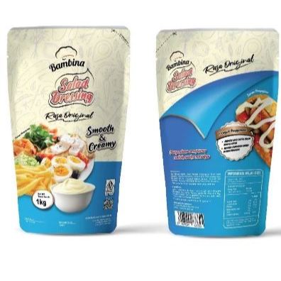 

Bambina Salad Dressing Original 1Kg/ Mayo Bambina/ Mayonese Bambina/ Mayonais Bambina
