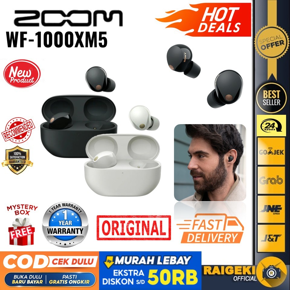 Sony WF-1000XM5 / WF1000XM5 / WF 1000 XM5 - ANC TWS Bluetooth Earbuds