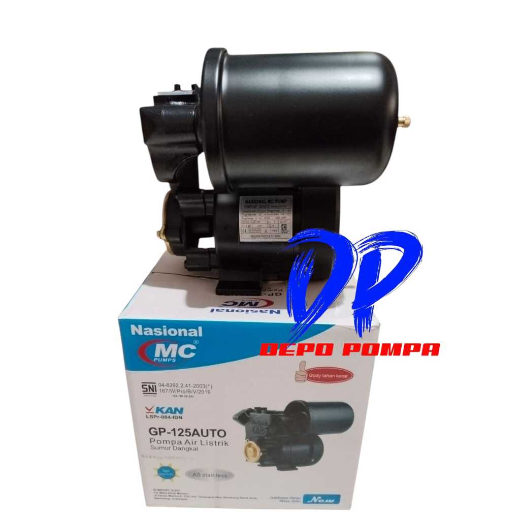 POMPA Air NASIONAL MC PUMP GP 125 AUTO/POMPA AIR NASIONAL MC OTOMAIS 125