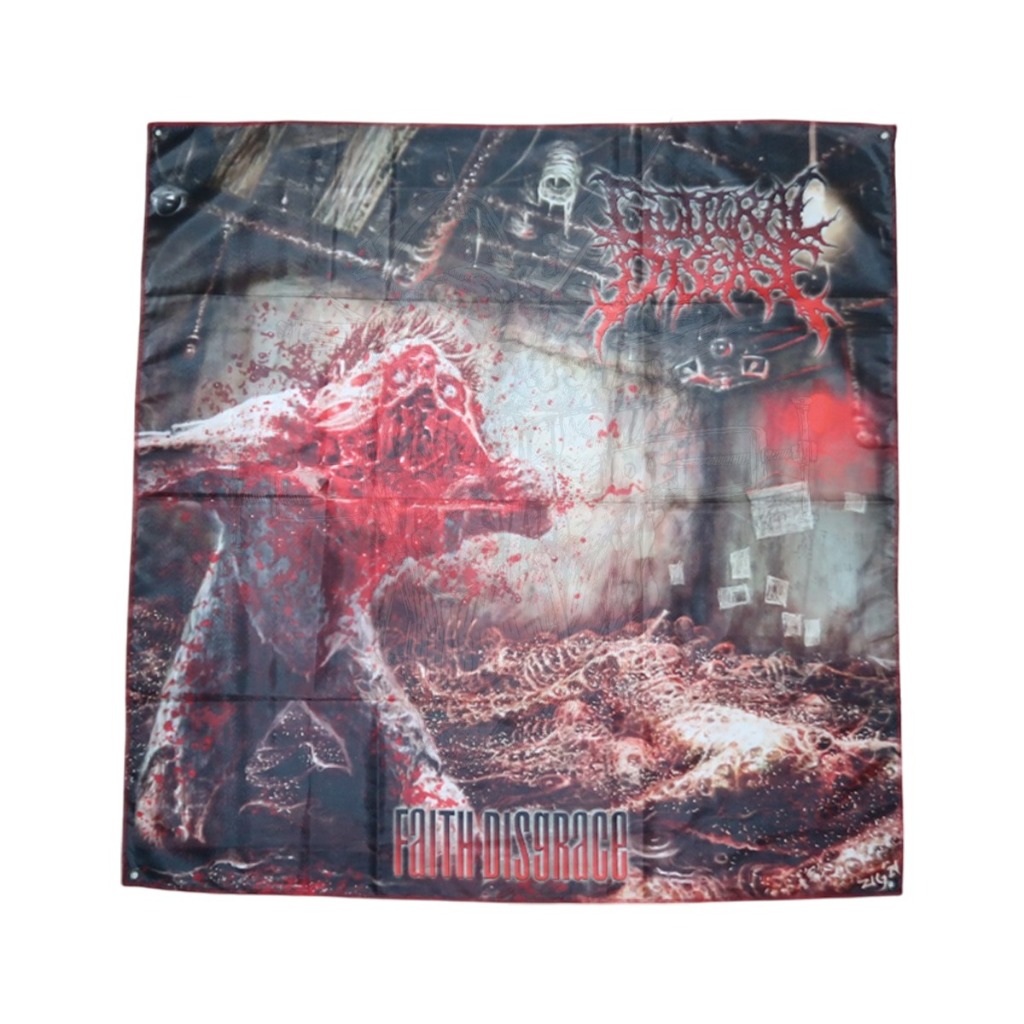 Flag - Guttural Disease - Faith Disgrace