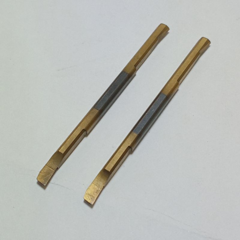 Holder boring bubut kecil as 4mm carbide mata pisau lubang dalam second bekas