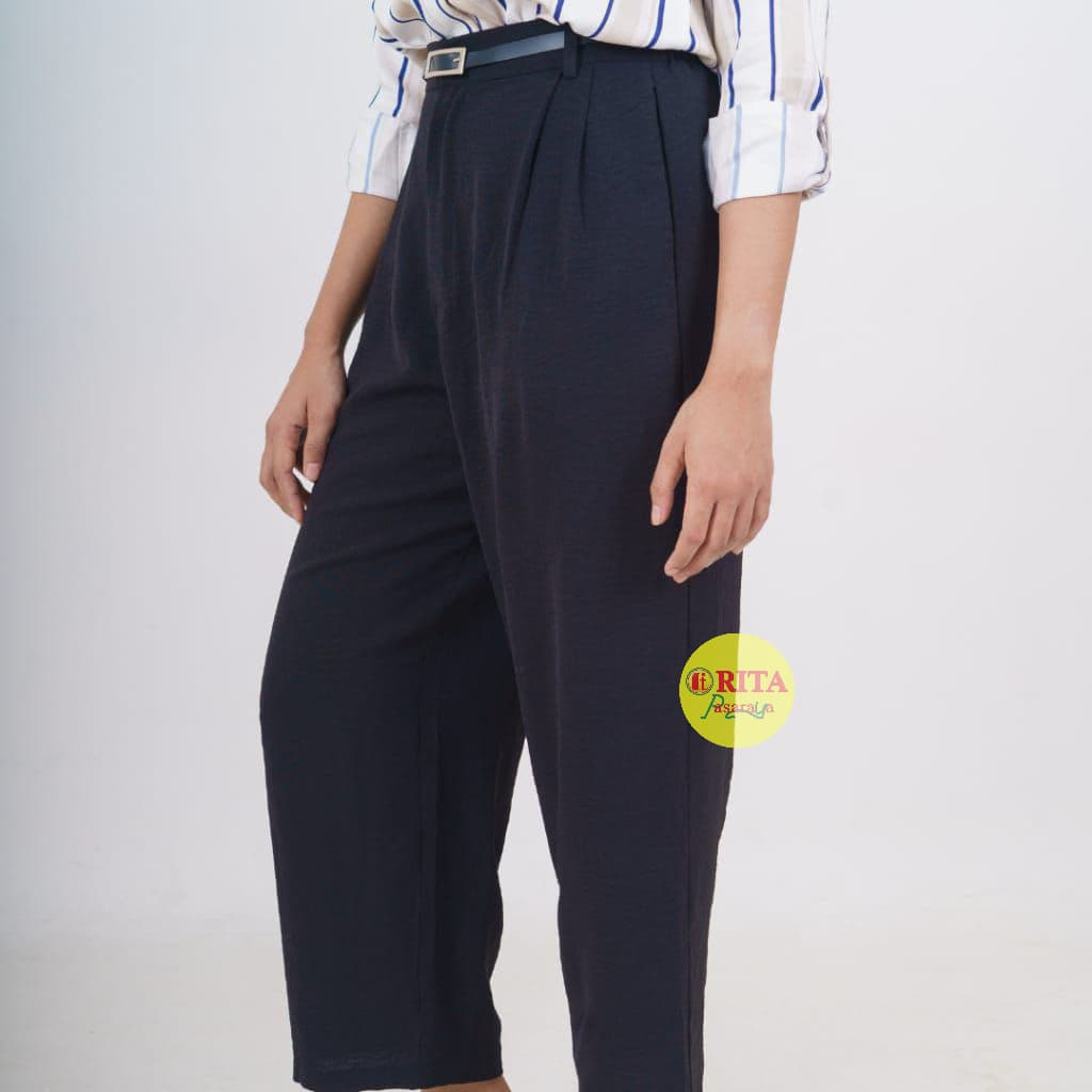 3H Celana Kulot Crinkle