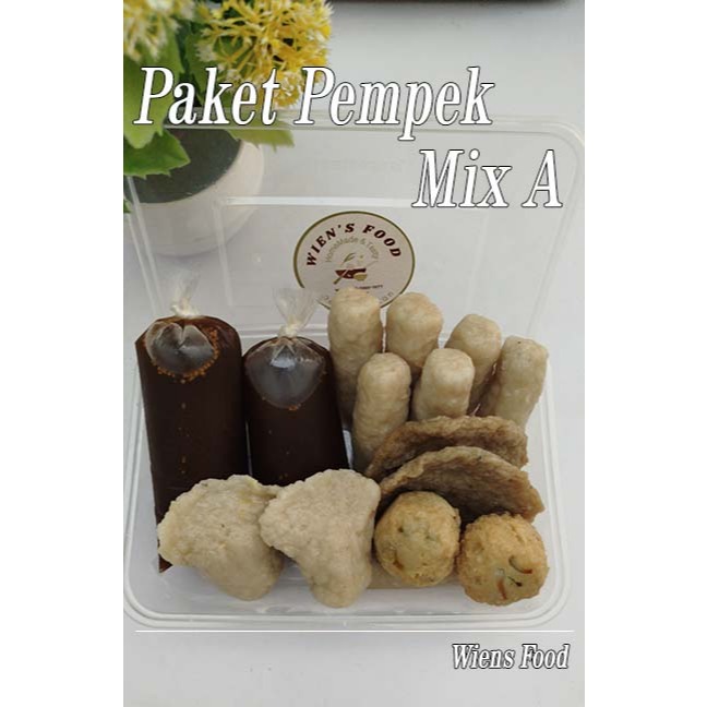 

Paket - A Pempek Ikan Mix Lenjer, Kapal Selam, Adaan, Kulit