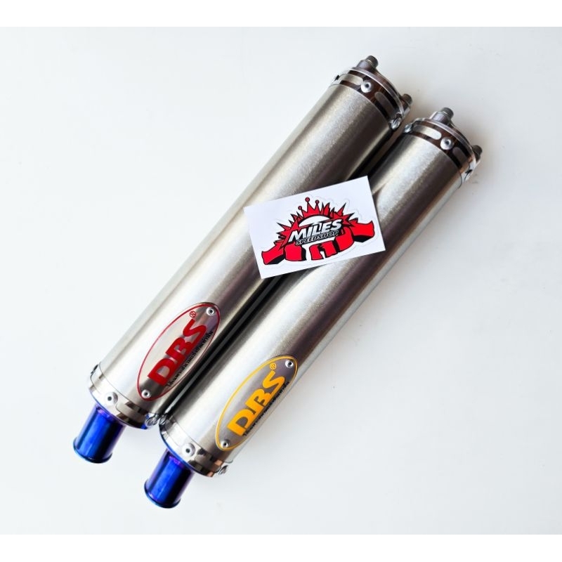 Silencer DBS Titanium ORI Thailand Moncong BIRU