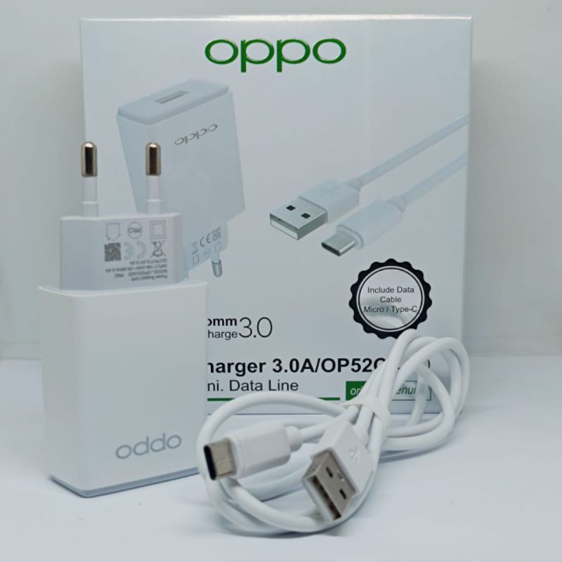 CHARGER CASAN OPPO A16 A52 A54 ORI