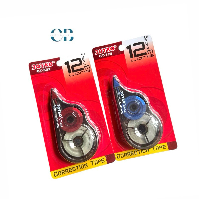 

Joyko Correction Tape CT-522 – Tipex Joyko 5mm x 12m