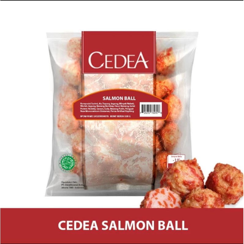 

Cedea Baso Salmon Ball 500 gr