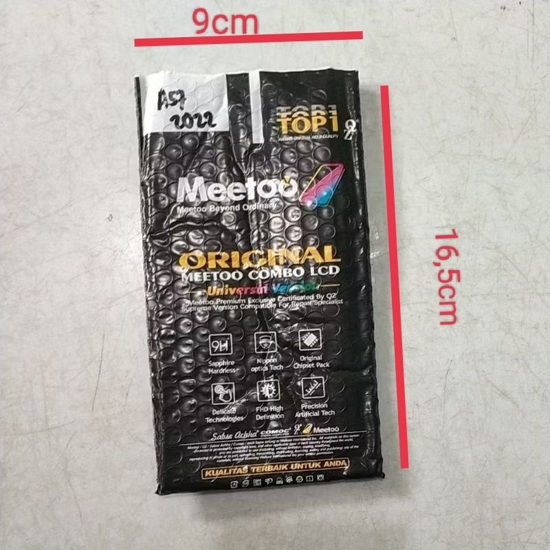 

Plastik bubble bekas Lcd HP