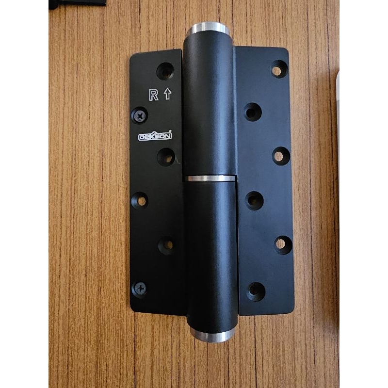 DEKSON HINGE HYDRAULIC ES AL HYD 6,7*4,2*4mm MATT BLACK (2+1) - LEFT MATT BLACK - ENGSEL HIDROLIK DE