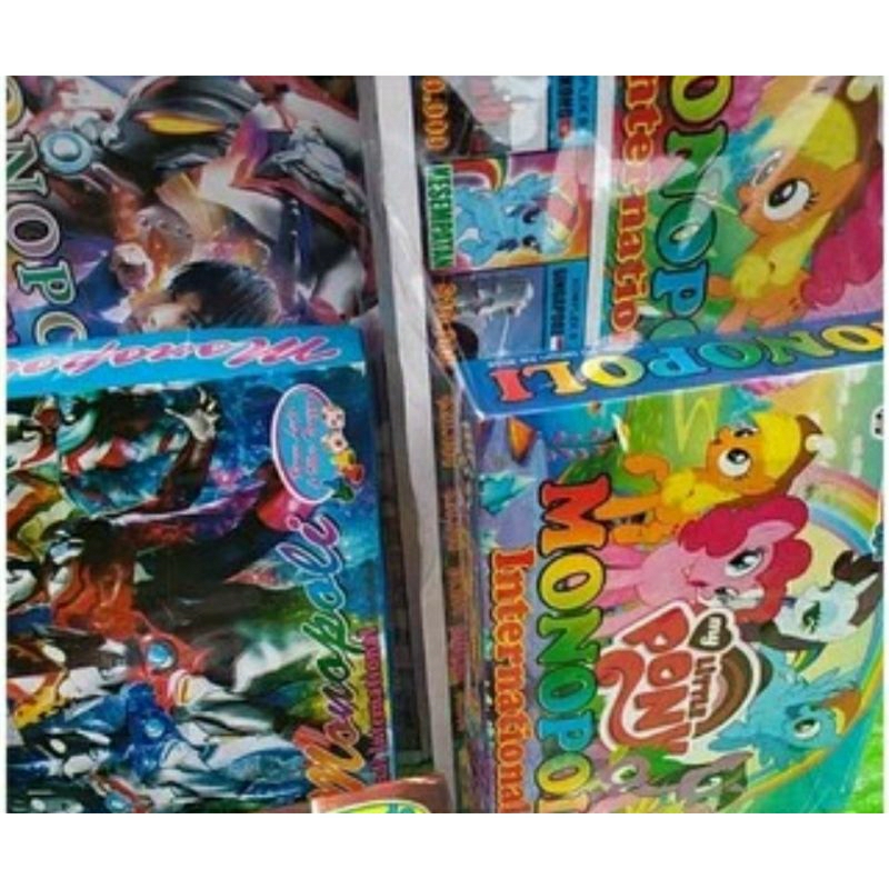 Monopoli internasional karakter isi 12 pcs (1 karakter)