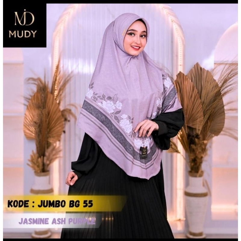 Bergo Motif Jumbo Jasmine Series