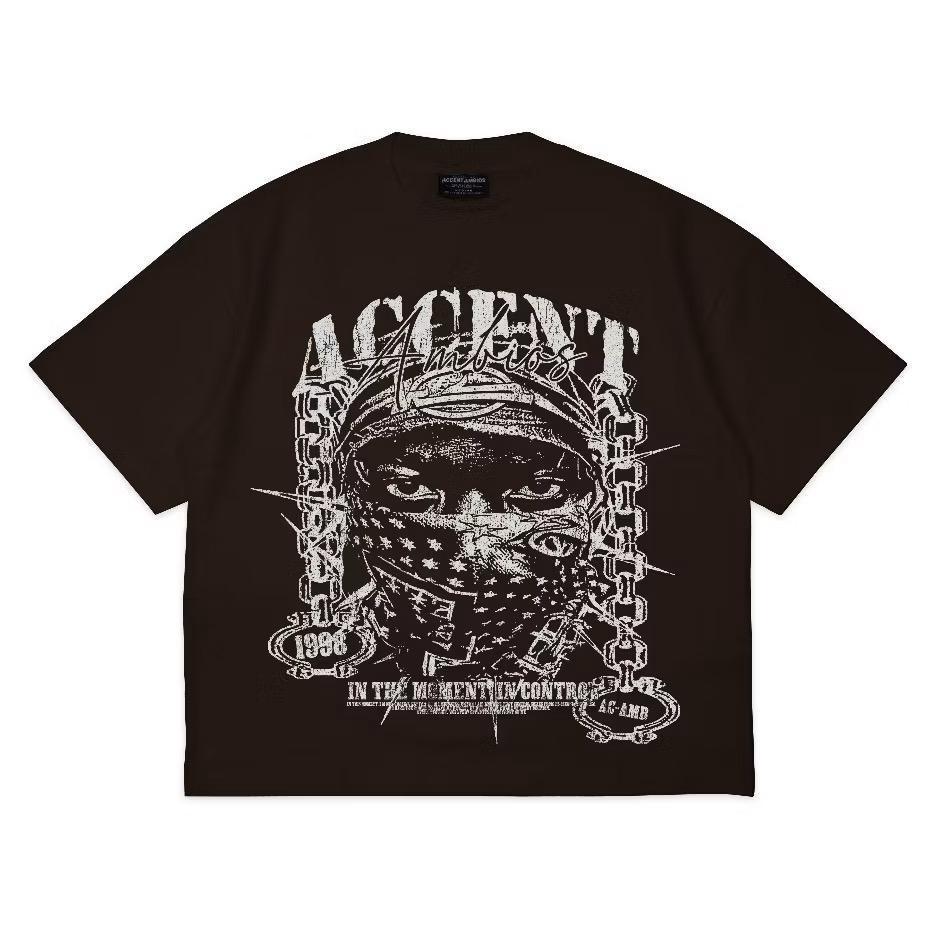 ACCENTAMBIOS T-SHIRT - GANGSTER BROWN