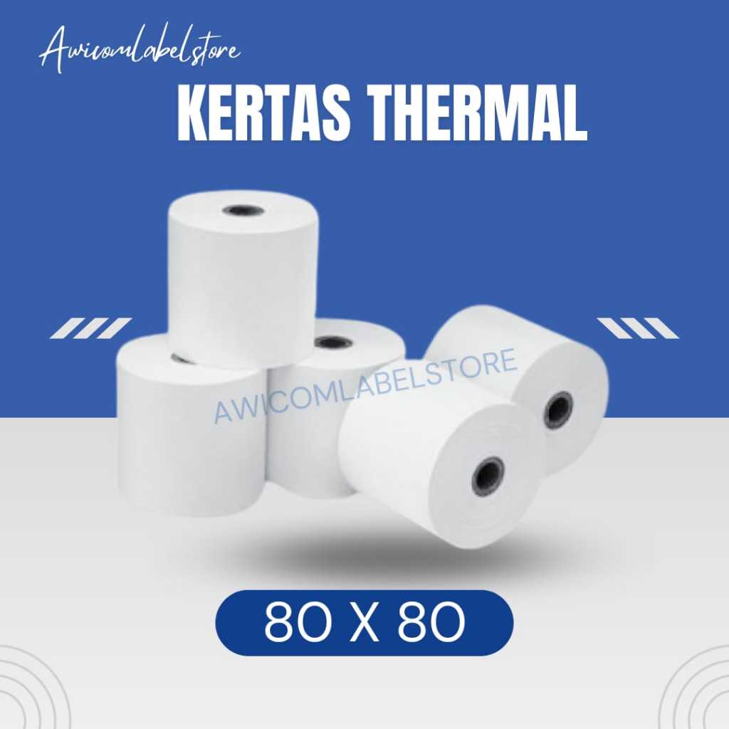 

Kertas Thermal Struk Kasir 80x80 Print Register TERMURAH