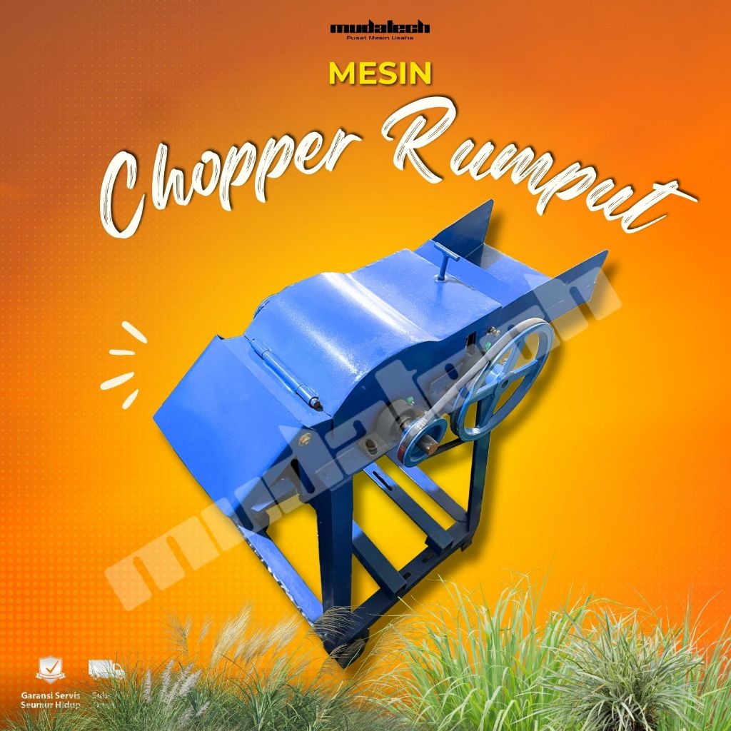Mesin Cacah Rumput Ranting Mini Chopper Rumput Sedot Mini Multifungsi