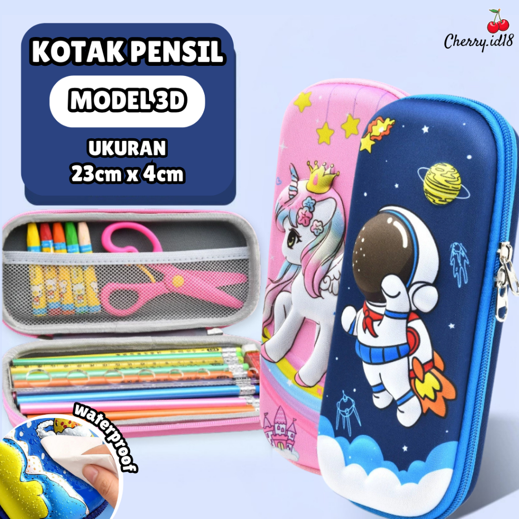 

Cherry COD KOTAK PENSIL KARAKTER 3D TIMBUL TEMPAT PENSIL ANAK SEKOLAH
