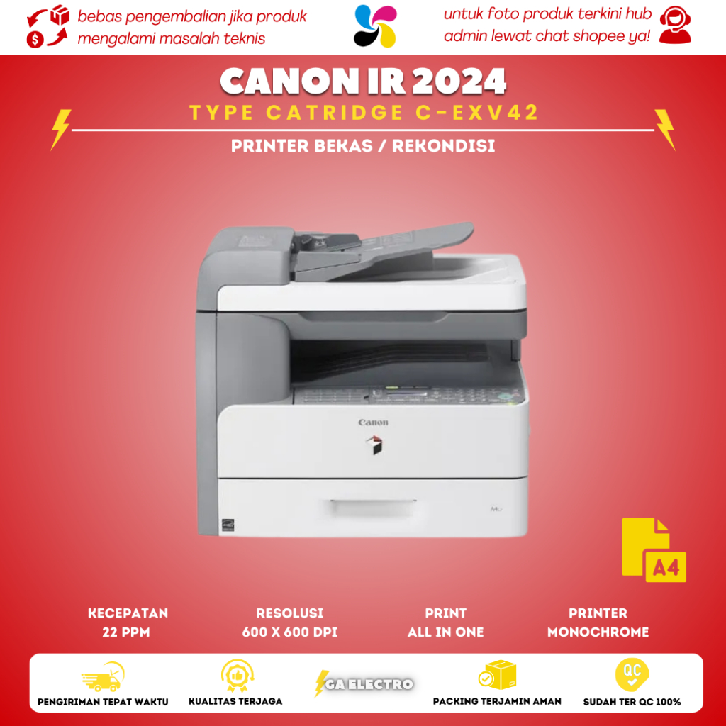 Printer Laserjet Canon IR 2024