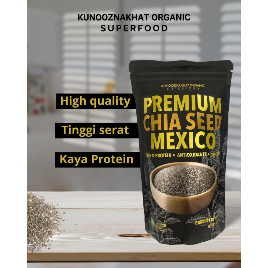

Chia Seed Premium Mexico Kunooznakhat - 500g