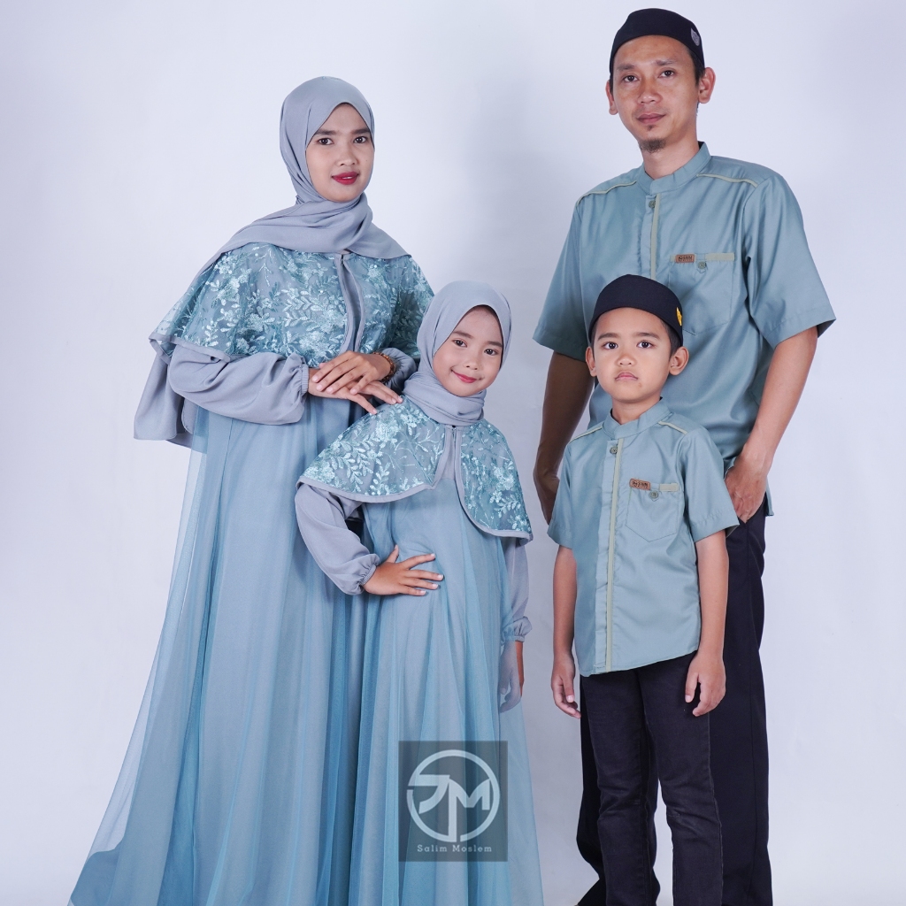 SALIM MOSLEM - AIRA FAMILY COUPLE SARIMBIT Keluarga Muslim || Couple AiraTerbaru