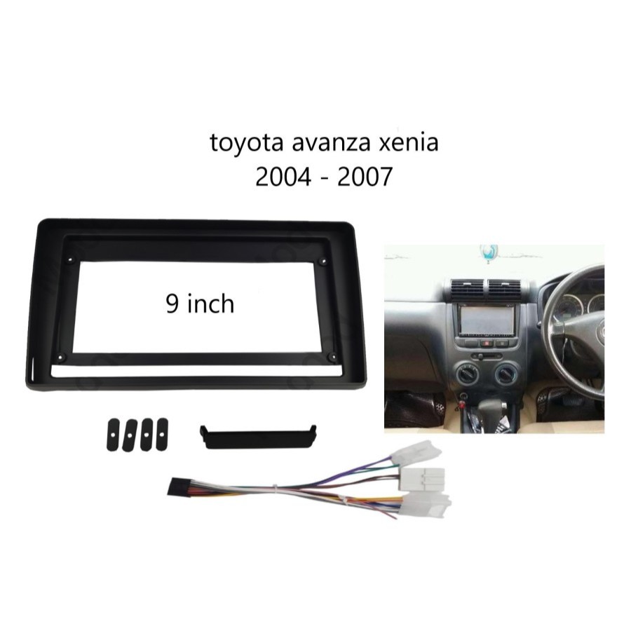 Frame HEADUNIT ANDROID  2004 TOYOTA AVANZA XENIA Head Unit Android 9 inch