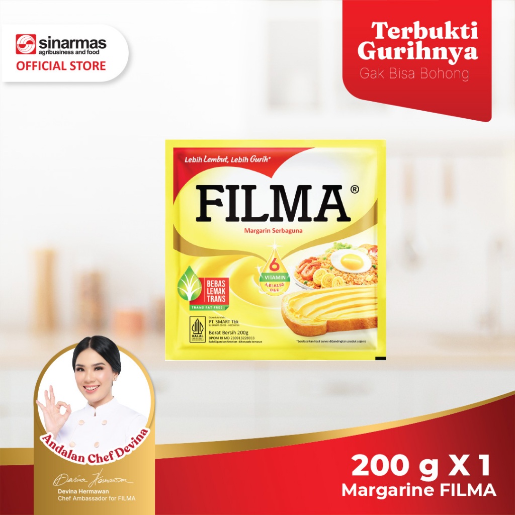 

Filma Margarine Sachet Serbaguna 200gr