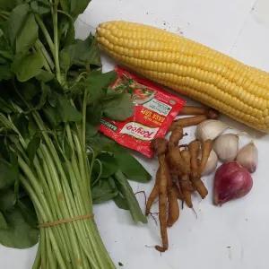 

paket bayem + jagung manis + temu kunci 1 paket