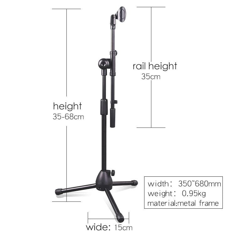 stand mic meja mimbar/ Fahrenheit A-208 Murah / Mic Cable dan Mic Wireless