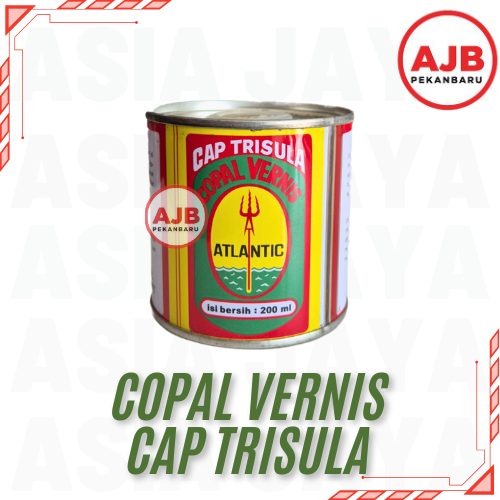 (/KLG) COPAL VERNIS CAP TRISULA 200ML PERNIS KAYU DAN BESI
