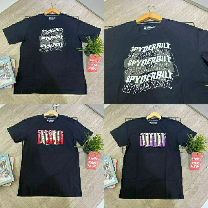 kaos spyderbilt pria original