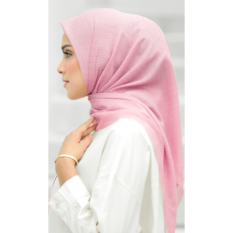 NEW Buttonscarves Tapis Series, warna Bubble Gum