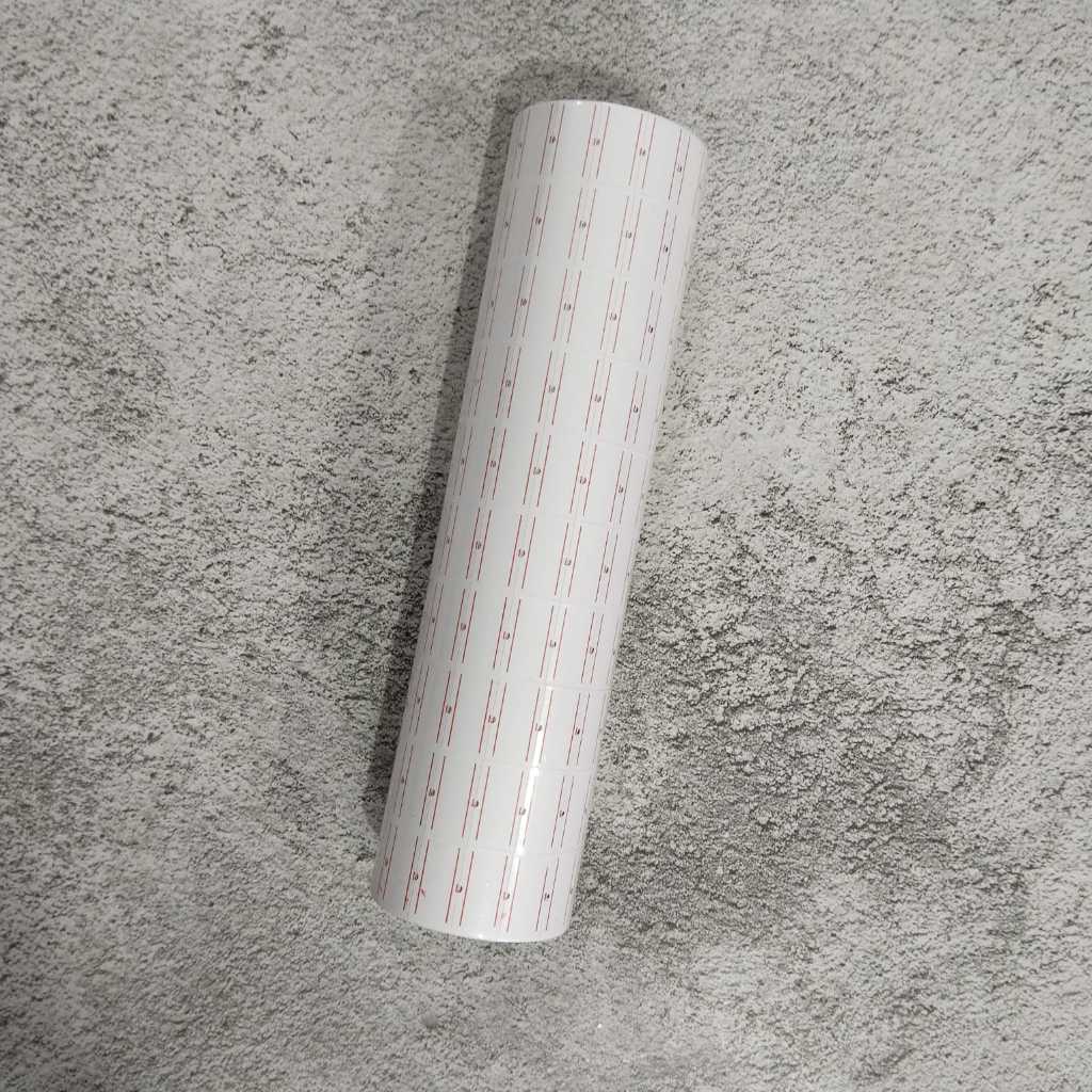 

-PACK- price label 1 line | label harga 1 baris | roll label