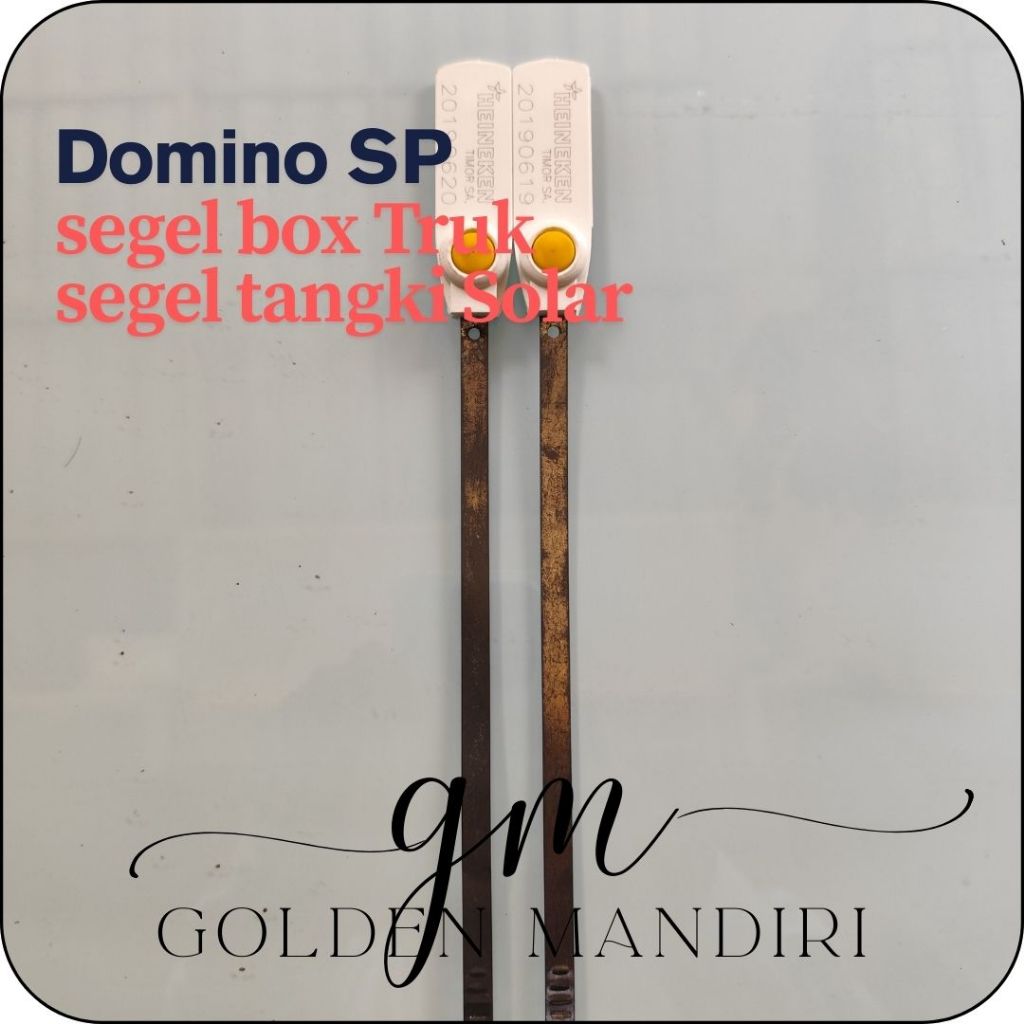 Segel Plastik Domino SP, Segel Kontainer, Segel Box Truk