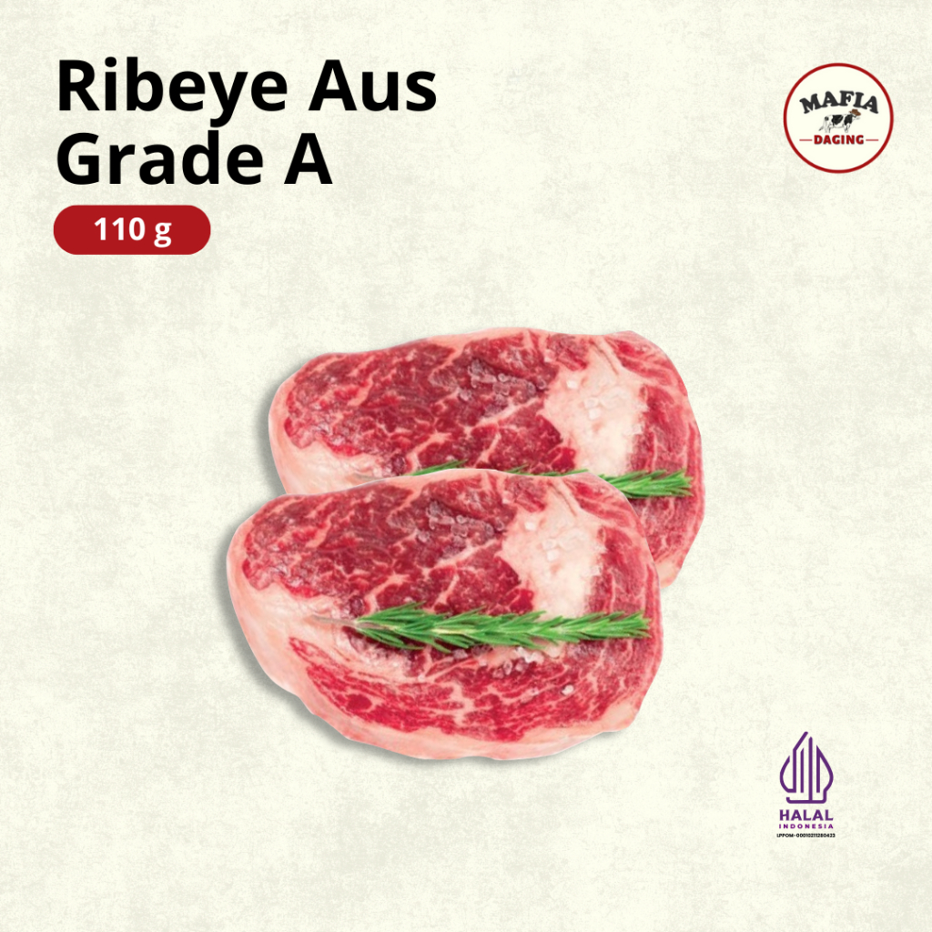 

[Mafia Daging] Ribeye Steak Australia Grade A 110 gram
