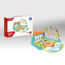 MAINAN BAYI BABY MUSICAL PLAYGYM PLAYMAT BAYI PIANO FITNESS RACK BABY MAINAN EDUKASI BAYI