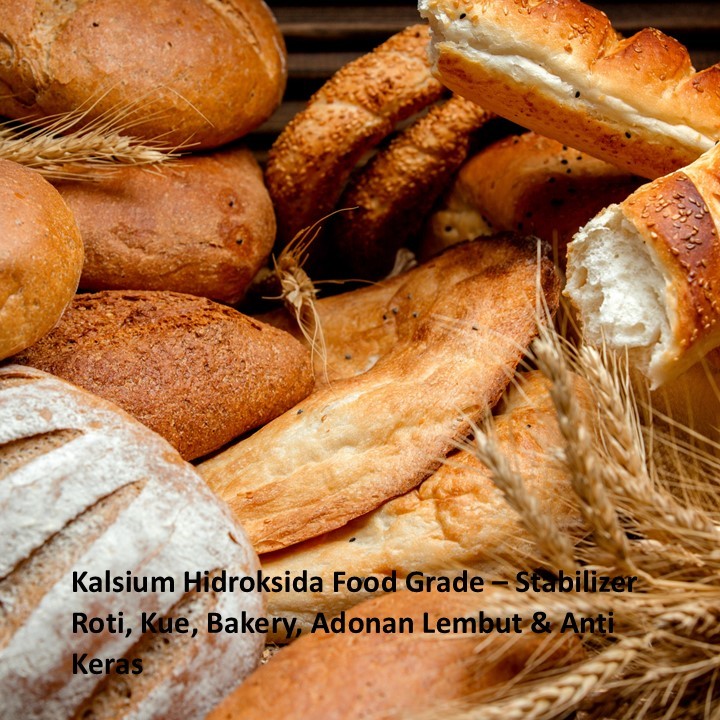 

Kalsium Hidroksida Food Grade – Stabilizer Roti, Kue, Bakery, Adonan Lembut & Anti Keras