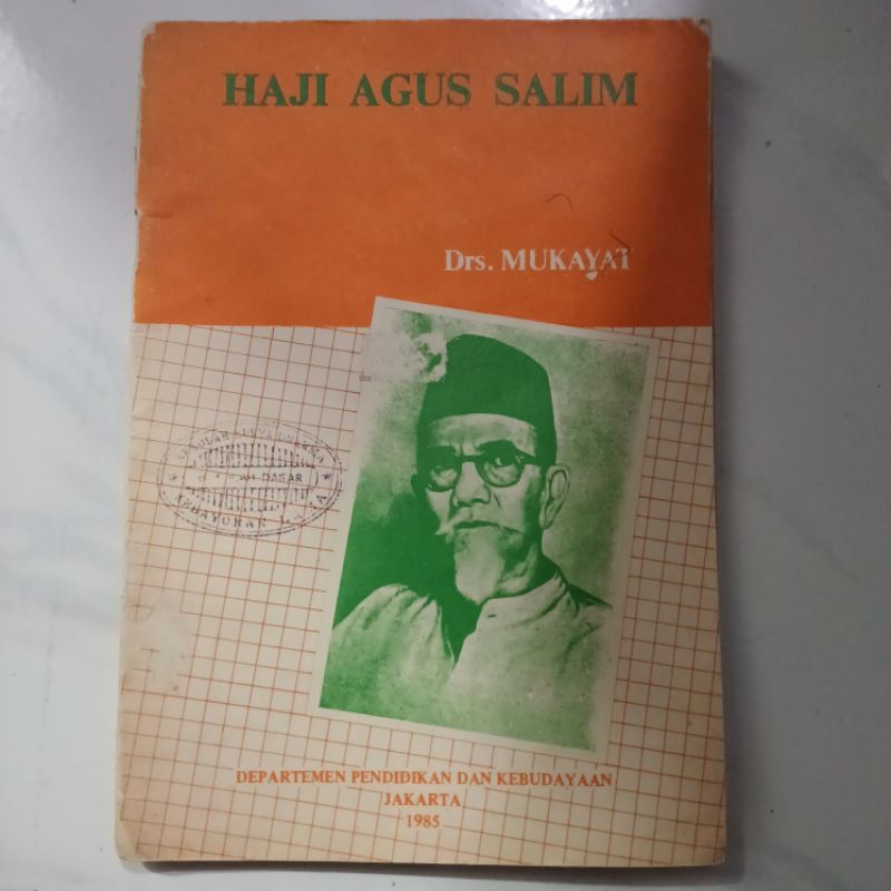 Preloved Buku Haji Agus Salim Kisah Hidup Biografi Pengarang Drs Mukayat