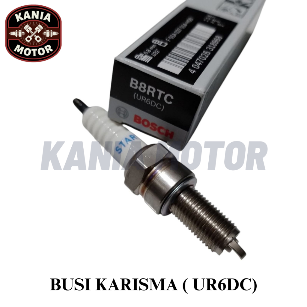 BUSI UR6DC KARISMA KIRANA BEAT SUPRA X 125 BLADE REVO BYSON MERK BOSCH