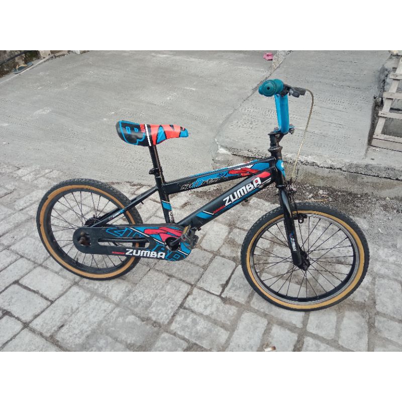 SEPEDA BEKAS UK 18" POLYGON TANGO MORISON ORIGINAL DAN REPAINT (CAT ULANG) / SEPEDA ANAK COWOK SECON